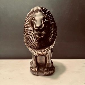Brass Lion Figurine